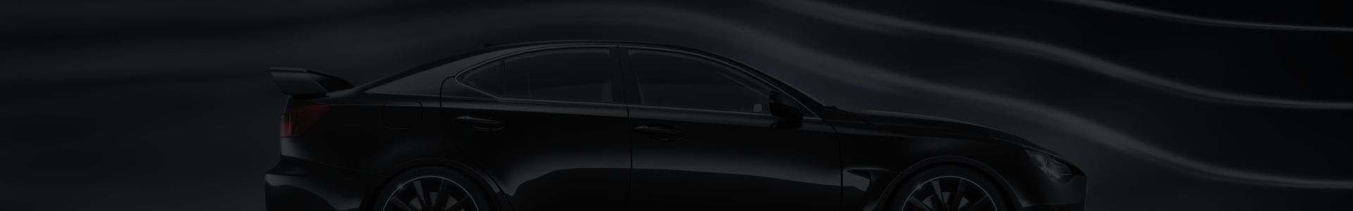 czarny samochód stojący bokiem